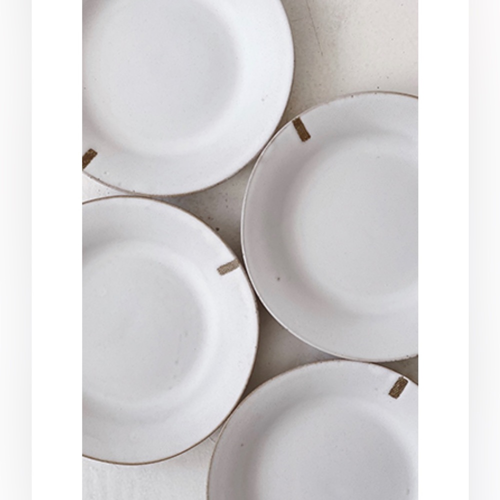 3 Tertiflat Vintage Plates